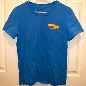 Dutch Bros Light blue Short Sleeve T-Shirt, 100% Cotton